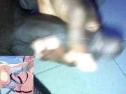 BALCONY SEX TONIKZALEX STROKING BBC MOANS, TALKS DIRTY & CUMS HUGE LOAD CUM INSIDE CARTOON