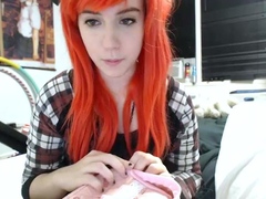 Amateur redhead Russian teen