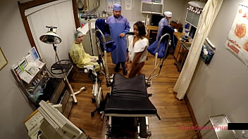 Adorable Latina Sheila Daniels Spread Eagle In Stirrups While Boyfriend Watches Doctor &amp_ Nurse Examine Her With A Speculum - Gyno Medfet Medical Exam From GirlsGoneGyno - Tampa University Physical Part 7 of 10 Reup