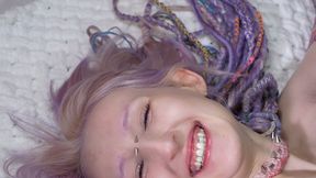 Julia can’t stop dreaming of a cruel tickle! (HD)