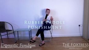 Rubber Paddle Punishment