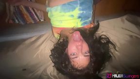 kinky coed sisi pesos gets double pounded by bruno dickemz rome major!