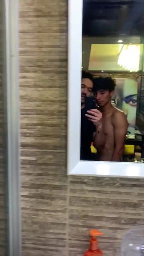 Wanker and Markus Together in the Shower
