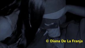 Mi experiencia en un cine porno y le doy oral a un Fan que me acompa&ntilde_o. Diana De La Franja