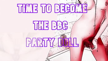 Have Yesterdays cummies ready and be turned into a BBC Party Doll by Shemale Brandy