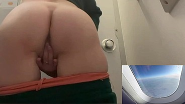 Tengo Orgasmo en el AVION viajando a España