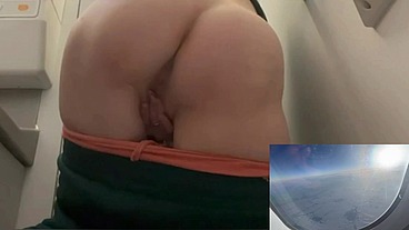 Tengo Orgasmo en el AVION viajando a España
