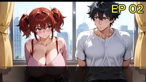 help! i married a slut! (part 02) by creamy games - going on a date with busty wife - 3d hentai porn game