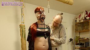 Preview:bound Sensory Deprivation, Dildo & Vibrator In Chastity Belt