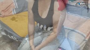 I MET HER OUTSIDE THE CHURCH AND I CONVINCED HER TO COME TO MY ROOM AND FUCKED HER &mdash;  REAL HOMEMADE