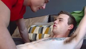 Next Door Twink - Athletic Scott Finn bareback anal rimming