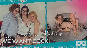 Mia Milf And Inara Stark In We Want Cock - Huge Tits Milf Foursome With Tommy Torso