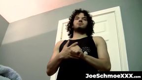 JoeSchmoeXXX.com - New straight amateur dude with hot body and attitude masturbates a