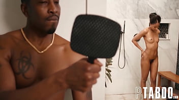 Forbidden Fling: Isiah'_s Shower Spying Leads to a Steamy, Secret Hookup with Olivia