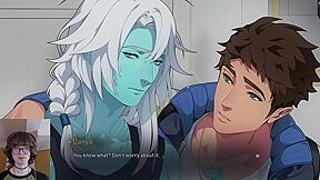 Gamer Boy Plays The Symbiant - (masturbation )