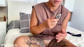 Dirty Ass to Mouth with My 3 Big Anal Plugs, 2 Rough Orgasms!!