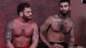 Tatted Bears Riley Mitchell & Rikk York Fuck Raw