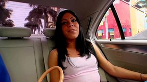 eva ellington swallows sergio s big cock then rides