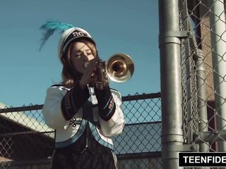 TEENFIDELITY Kristen Scott Blows Jock Like a Trumpet