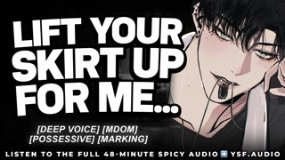 Dominant boyfriend takes you into the dressing room | YSF | Audio Erotica Roleplay | Male Moaning