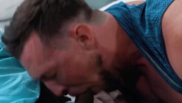 Chunky Dillon Diaz and Pierce Paris trade blowjobs
