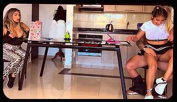 Steamy Threesome: Seductive Latina MILF Shares Husband With Her Sultry Friend