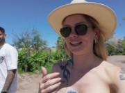SLOPPY SEX before and after fancy wine tasting at 5 stars vineyard - SammmNextDoor Date Night #35