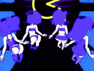 Minus8 Pac-Dude Ghost Gals animation