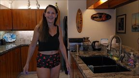 Making my morning coffee