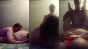 kissing , muffing and cumming in stacy