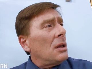 Bad angel seducing her step dad to screw her taut vagina by sexy ramrod