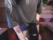 Unpacking and first testing of the masturbator