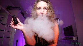 Inhale My Thick Clouds - Vape POV with Ivy Chaos