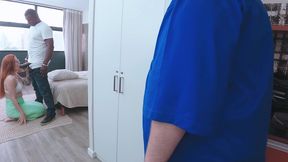 fui encontrar minha noiva e ela tava se acabando na pica grossa de outro cara