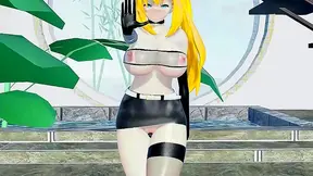 Asian Milf Tempts Huge Cock With Luscious Curves Then Deepthroats Hard