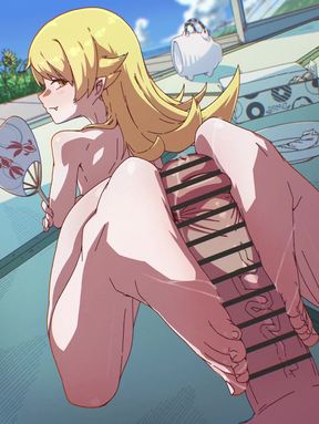 Cumshot Cum on feet Cum on ass Cum Blonde Hentai