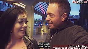 German Fat Slut Picked Up In Public For Sex Date In Berlin