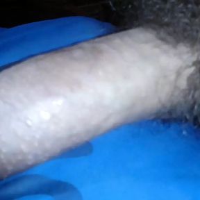 Young Colombian porn with a big penis masturbates for a lot of milk