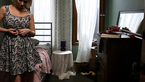 ”Boyfriend fucks Girlfriend & her dorm bestfriend bdsm”