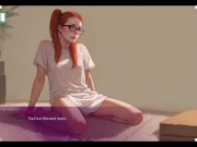 Mila AI v1.3.2b (by aDDont) - Mila teasing the courier - Hentai Animated Game