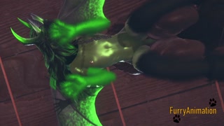 Furry Yaoi - Demond Wolf &amp; Dragon Yiff 2/2