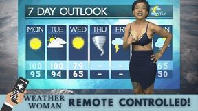 Weather Woman Remote Controlled!