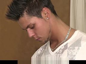 Hot-looking hunk seduces him into gay sex