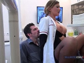 Dentist Anna Polina anal sex with her patient