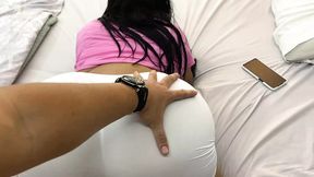 Step mom with big ass craves huge cock for breakfast