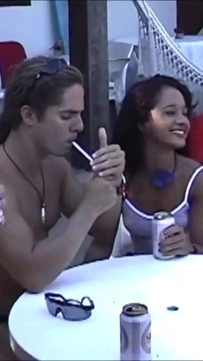 Jaw-dropping moment from "Carnival party with 3 hot girls and a lot of whoring in the pool"