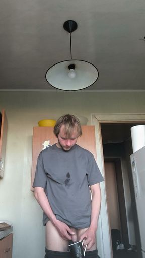 Drinking piss