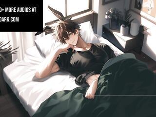 Eternally concupiscent bunny boyfriend breeds & praises u - M4M NSFW audio and hunk groaning