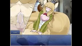 (Monster Girl Quest: Paradox) Feral Kitsune Scene