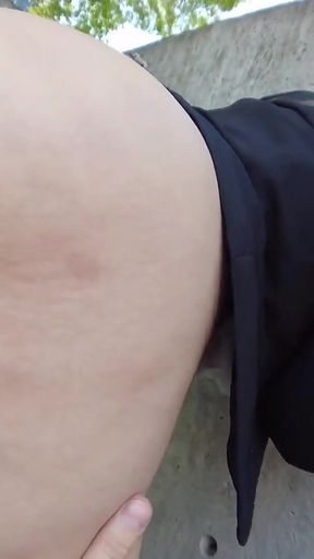 Mega-hips Tease on a Bold Exposed Date as a Spanked Wet Beauty Gets Worked From Behind - Part.1